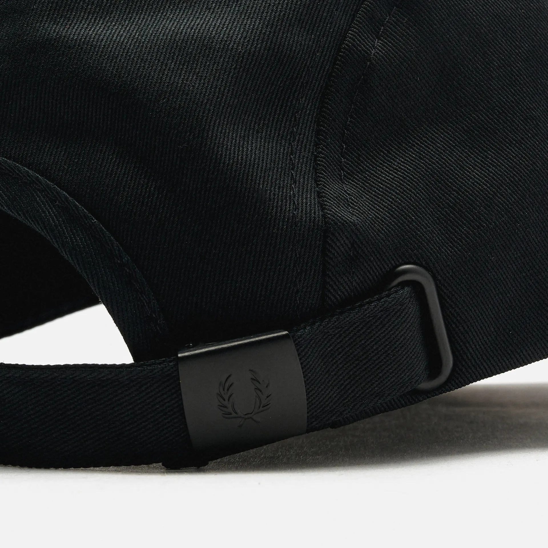 Fred Perry 5 Panel FLP Twill Cap Black